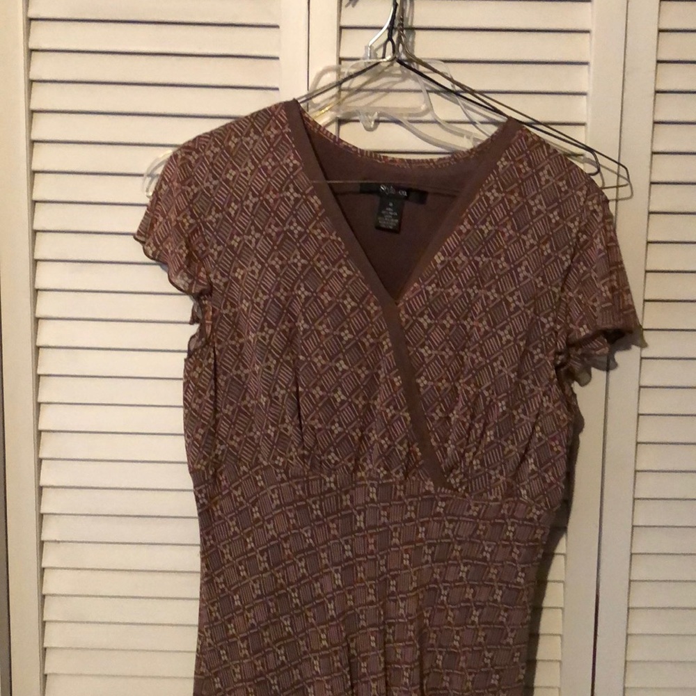 Style and Co brown dress